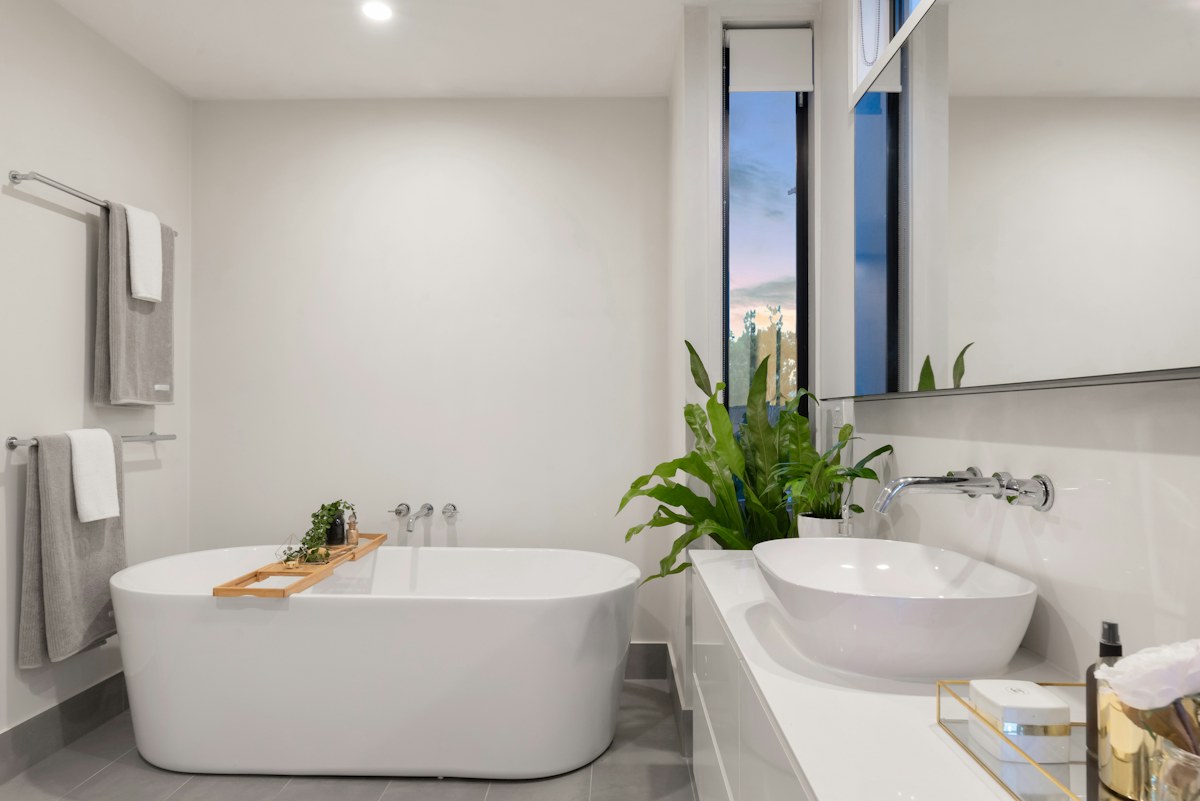 Salle de bain lumineuse